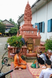 Defunt morning´s celebrations, Cambodia