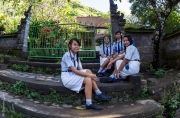 School girls, Bali