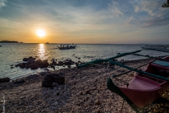 Returning from fishing, Philippines